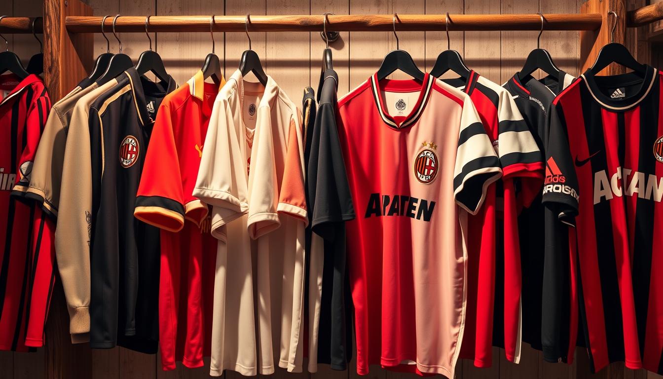 authentic AC Milan retro jerseys