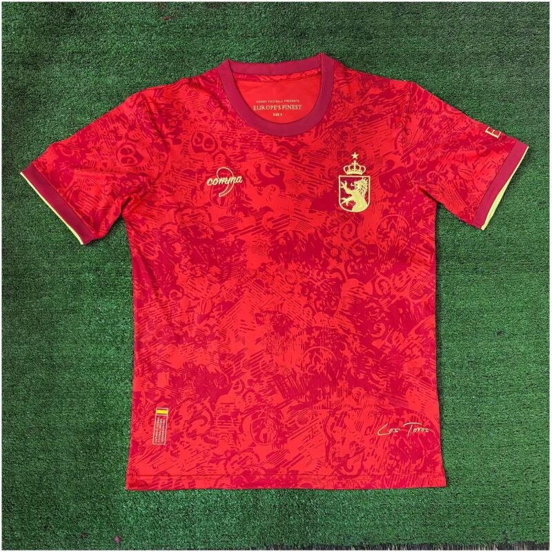 Mens Spain Special Red Jersey 2025