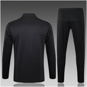 Kids Real Madrid Training Suit Black Dragon 2024/25