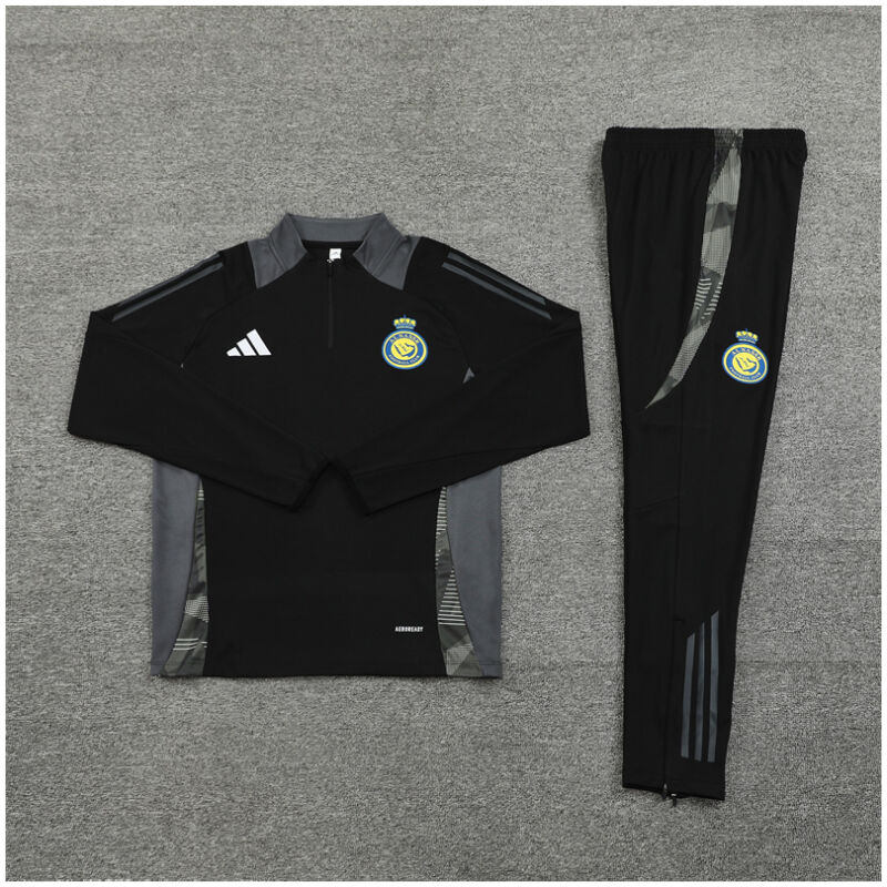 Kids Riyadh Al-Nassr Training Suit Black 2024/25
