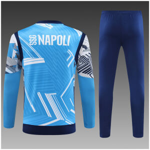 Kids Napoli Training Suit Blue 2024/25