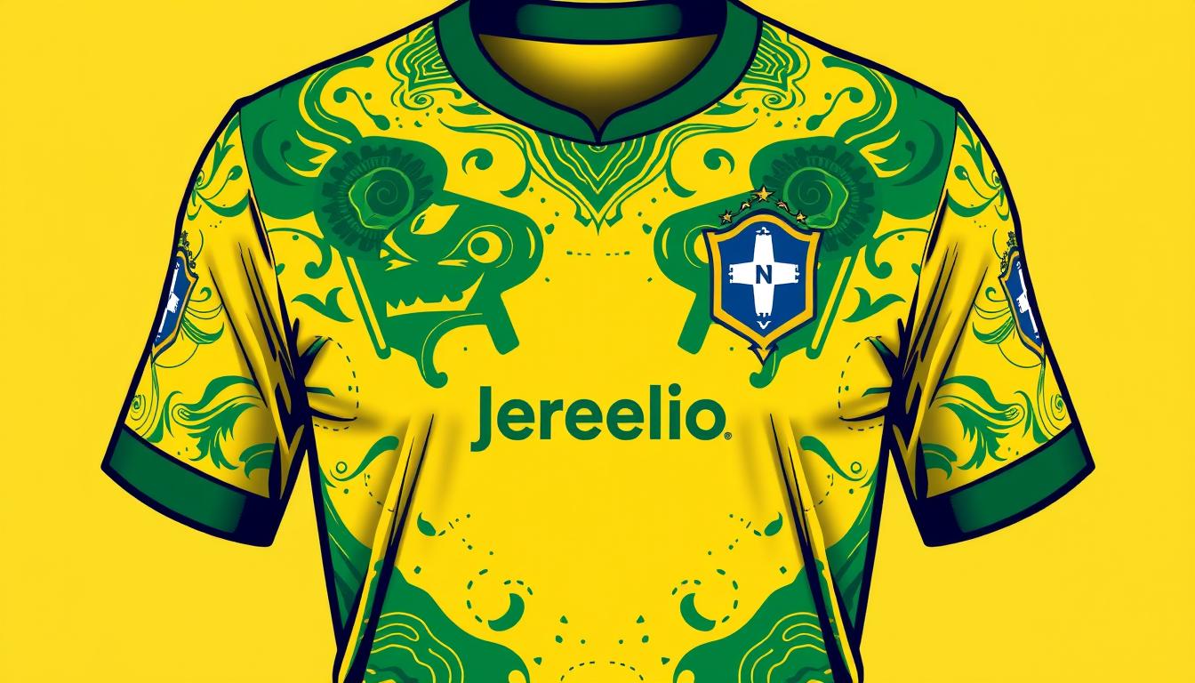 brazil national football jersey