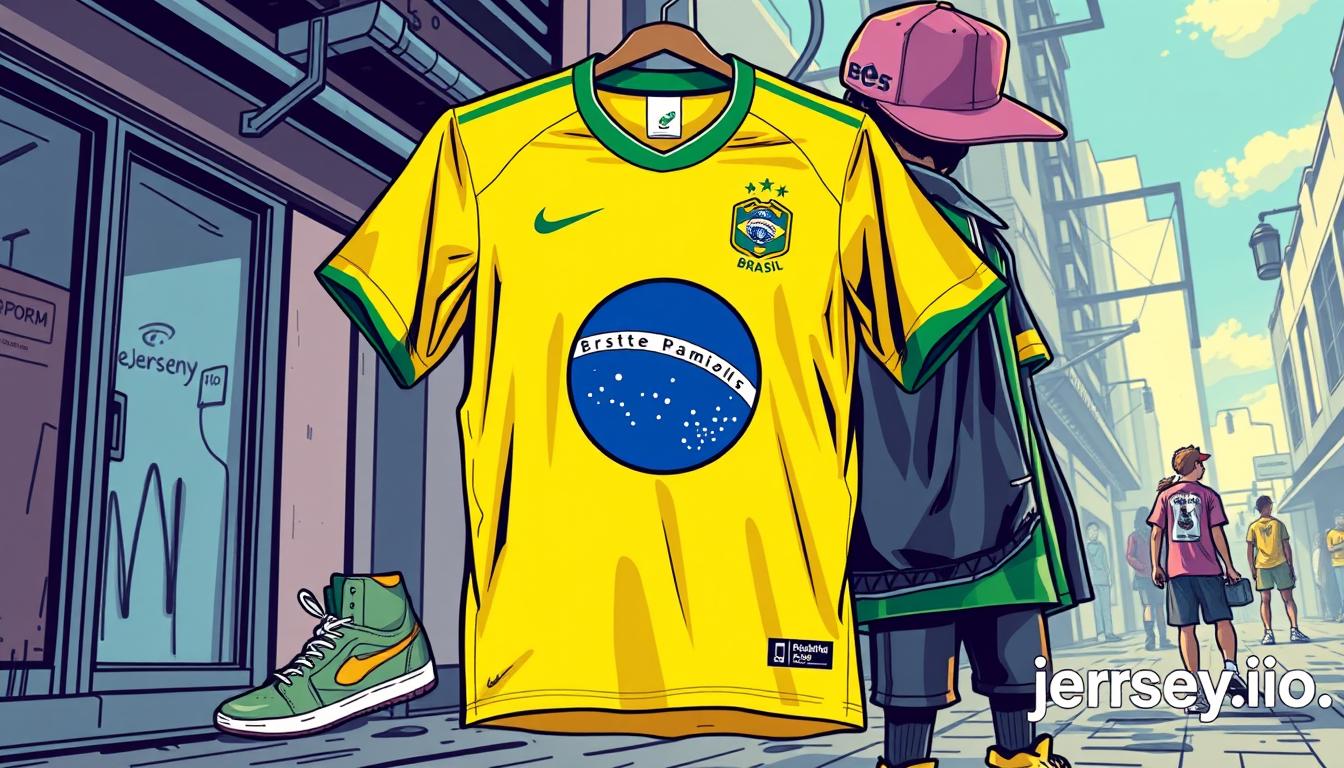 brazil national soccer team jersey