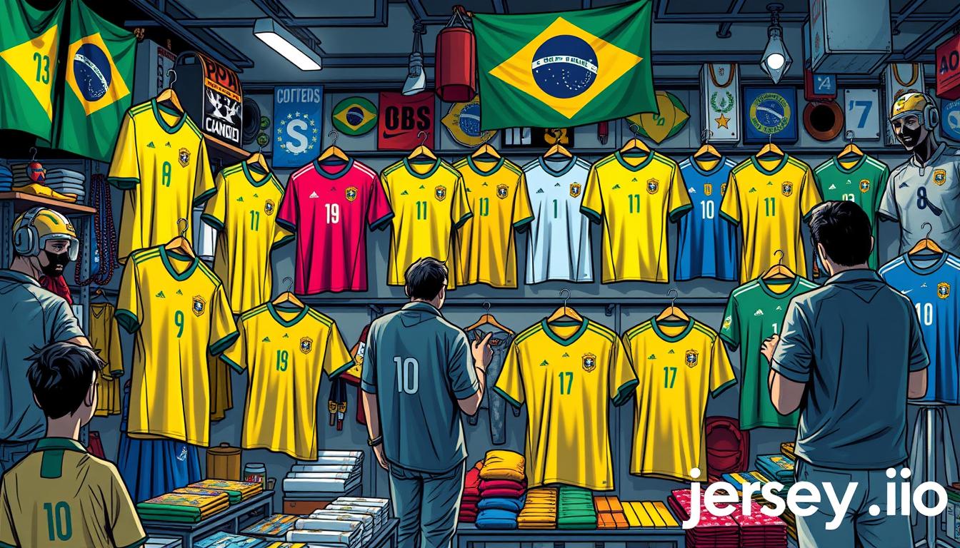 brazil national team merchandise