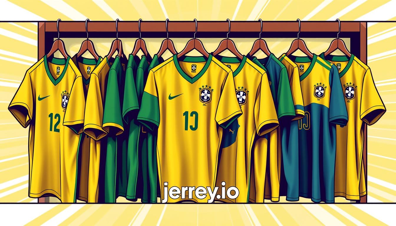 brazil soccer kit size