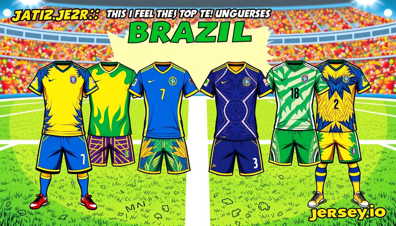 brazil soccer outfit