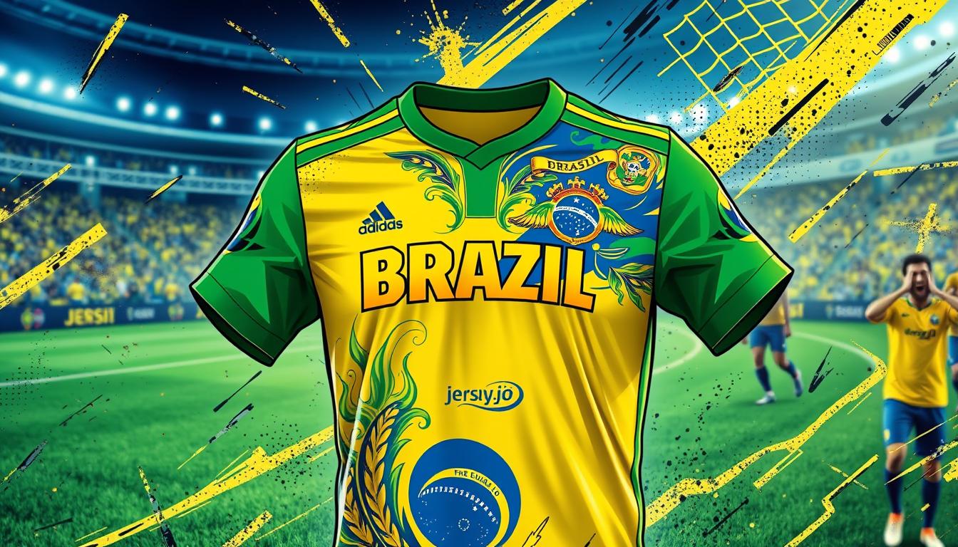 brazil soccer team jersey