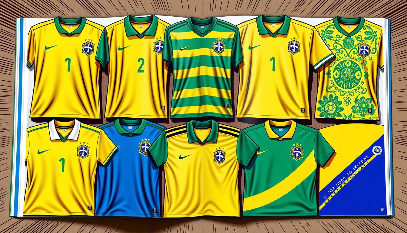 brazil soccer team jersey