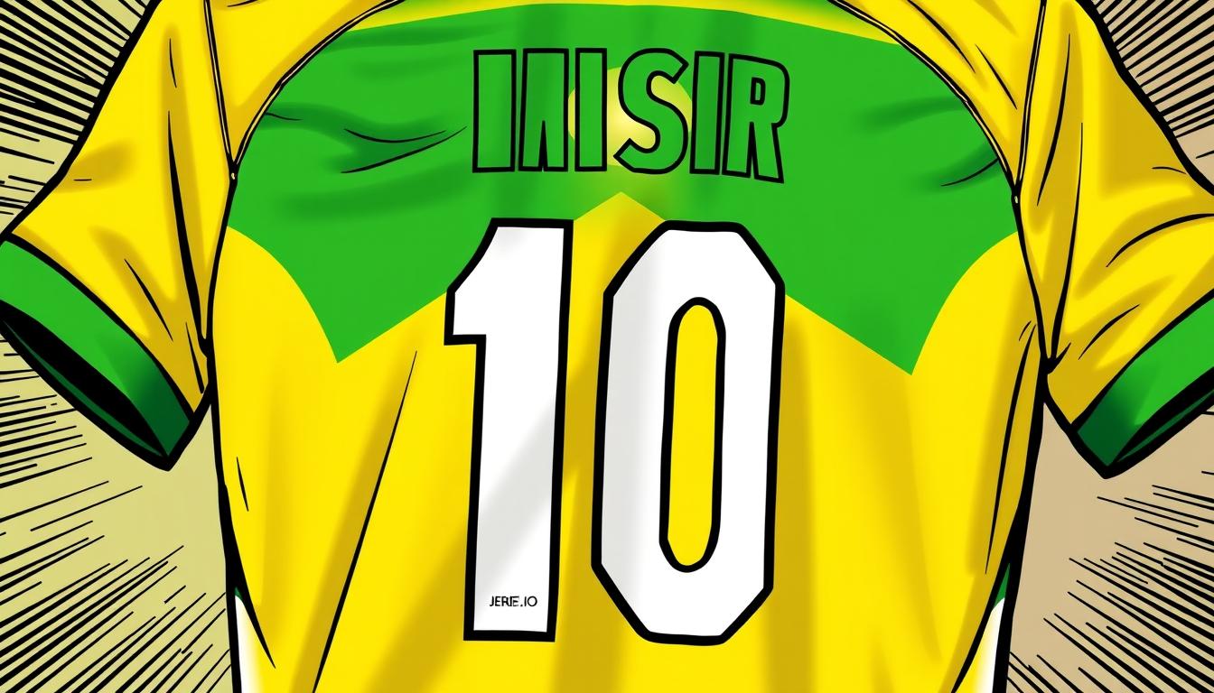 brazil soccer team jersey