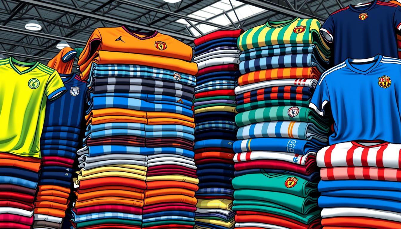bulk purchases of cheap football shirts