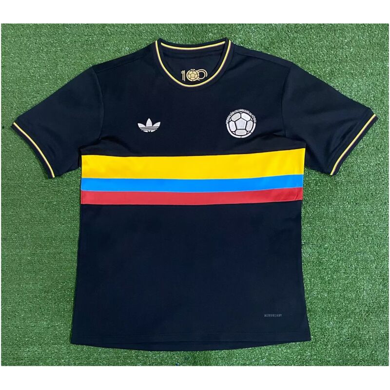 Mens Colombia 100th Anniversary Black Jersey 2024
