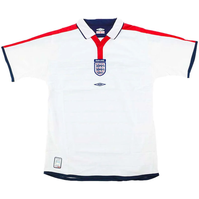 Mens England Retro Home Jersey 2004