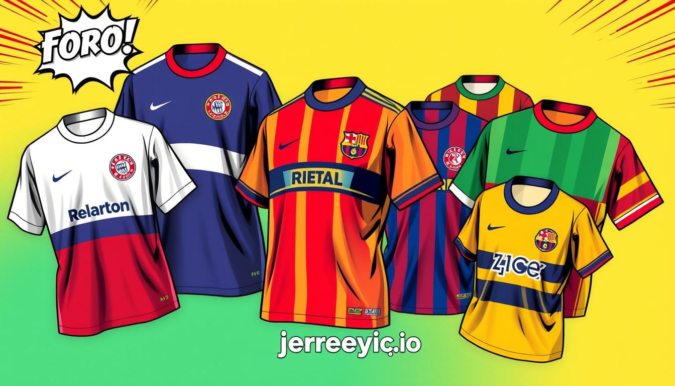 camisetas retro futbol