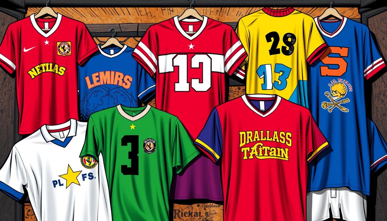 camisetas retro futbol
