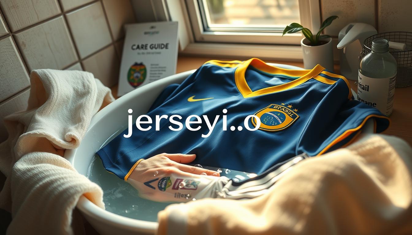 care for Brazil soccer jersey