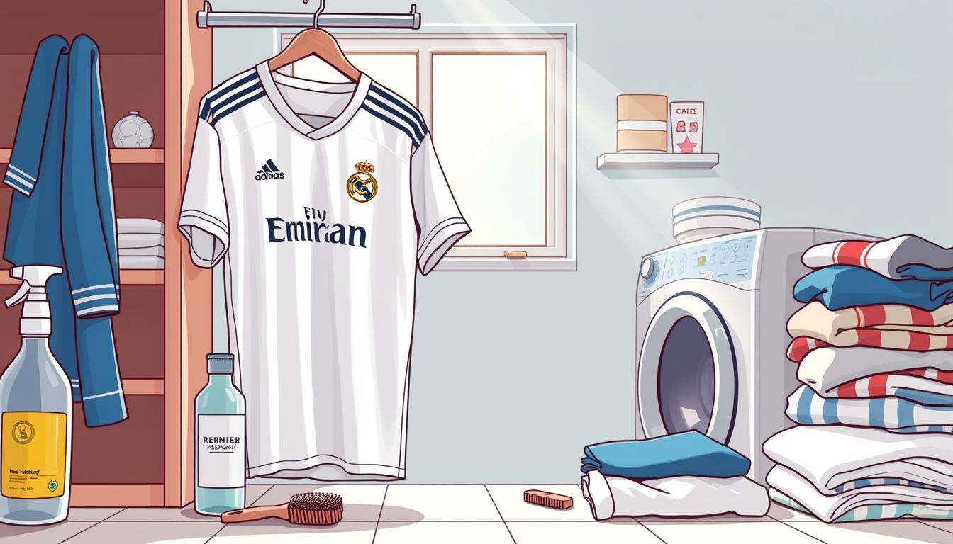 caring for soccer jerseys