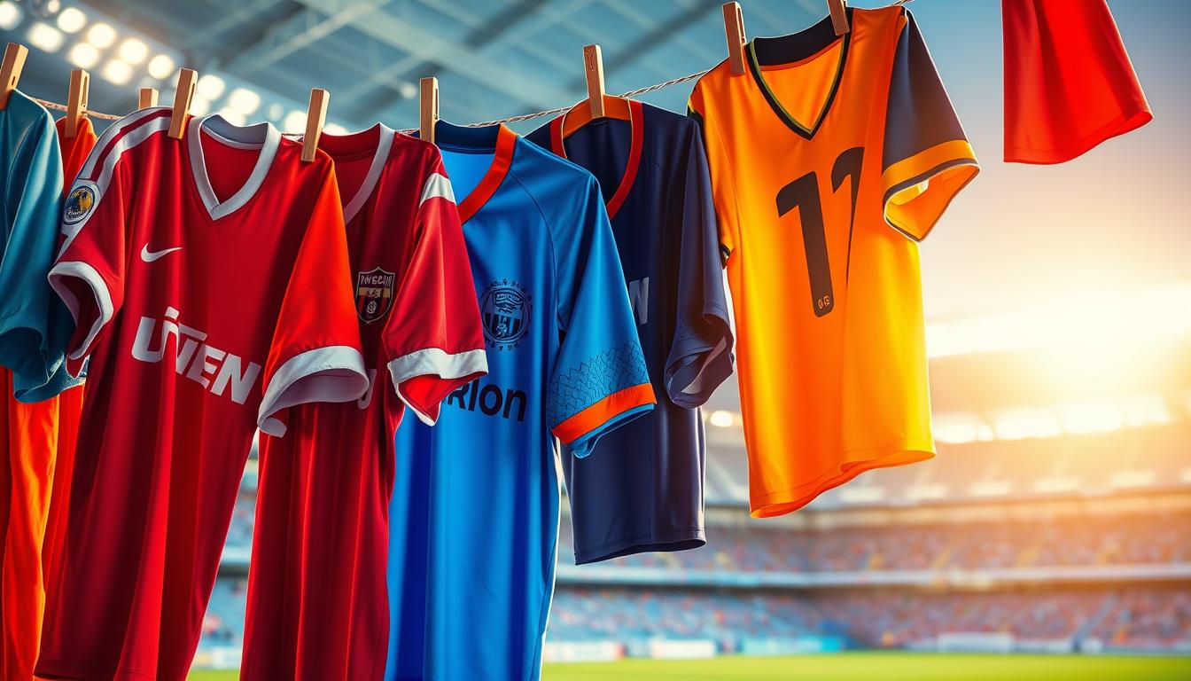 cura maglie da calcio