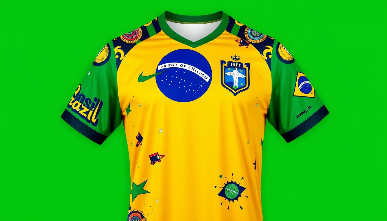custom brazil jersey