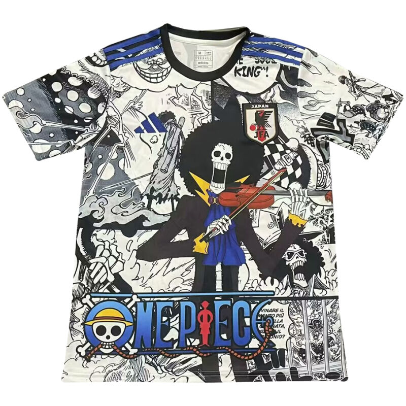 Mens Japan King of Pirates Brook Grey Jersey 2025