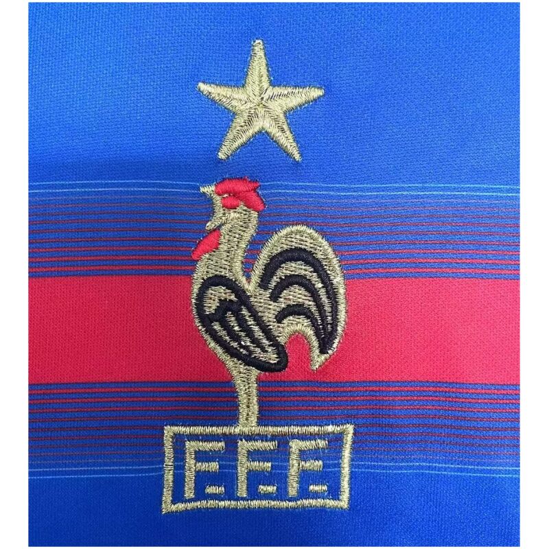 Mens France Retro Home Jersey 2004