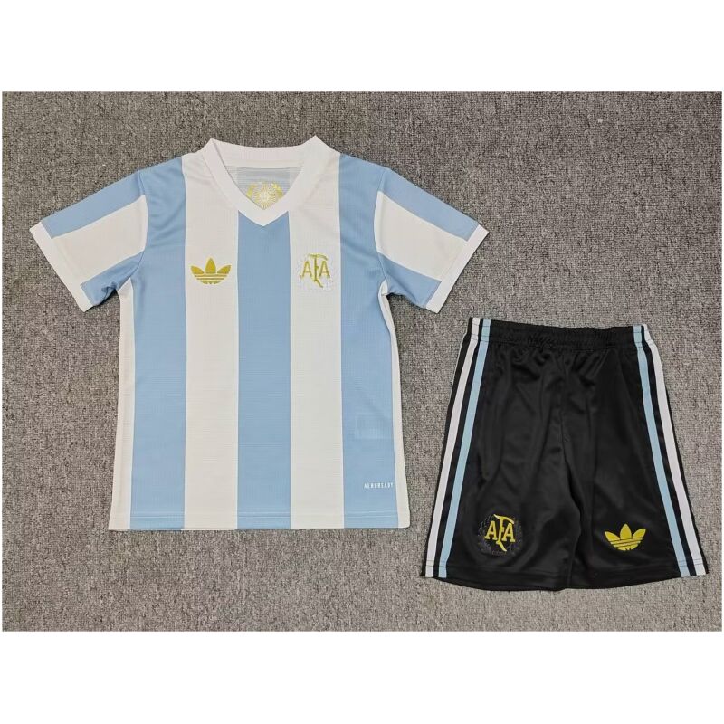 Kids Argentina 50th Anniversary Home Jersey 2024