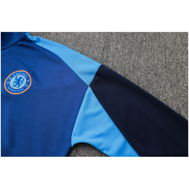 Mens Chelsea Jacket + Pants Training Suit Blue 2024/25