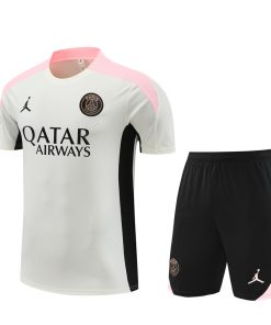 Mens PSG x Jordan Short Training Suit White 2024/25