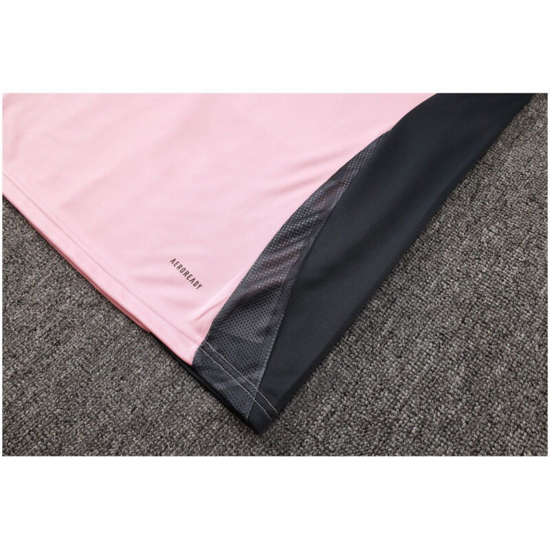 Mens Real Madrid Training Suit Pink 2024/25