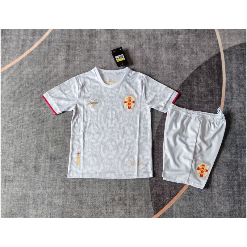 Kids England Special White Jersey 2025
