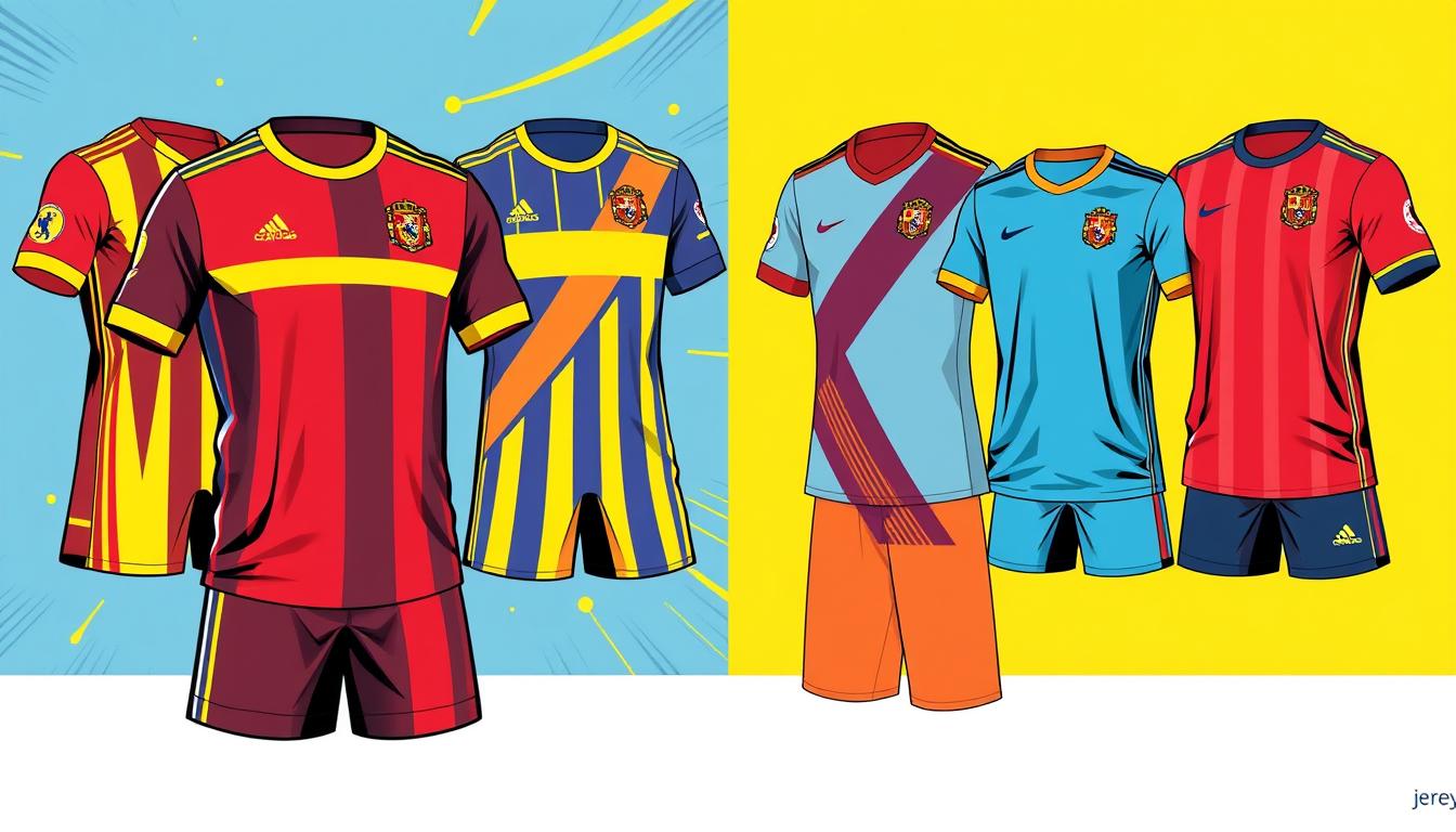 diseño de camisetas de fútbol