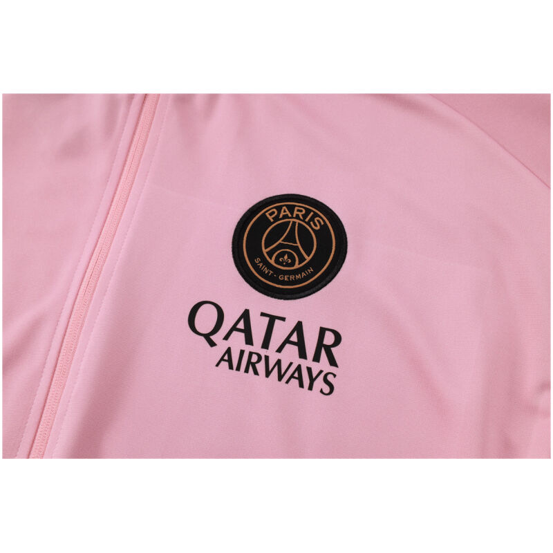Mens PSG x Jordan Jacket + Pants Training Suit Pink 2024/25