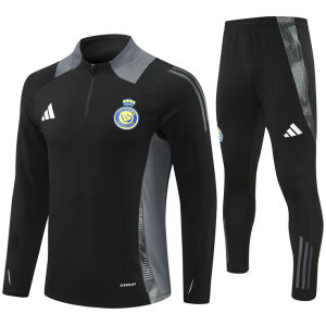 Mens Riyadh Al-Nassr Training Suit Black 2024/25