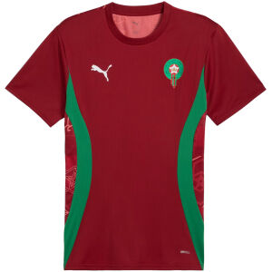 Mens Morocco Pre-Match Burgundy Jersey 2025