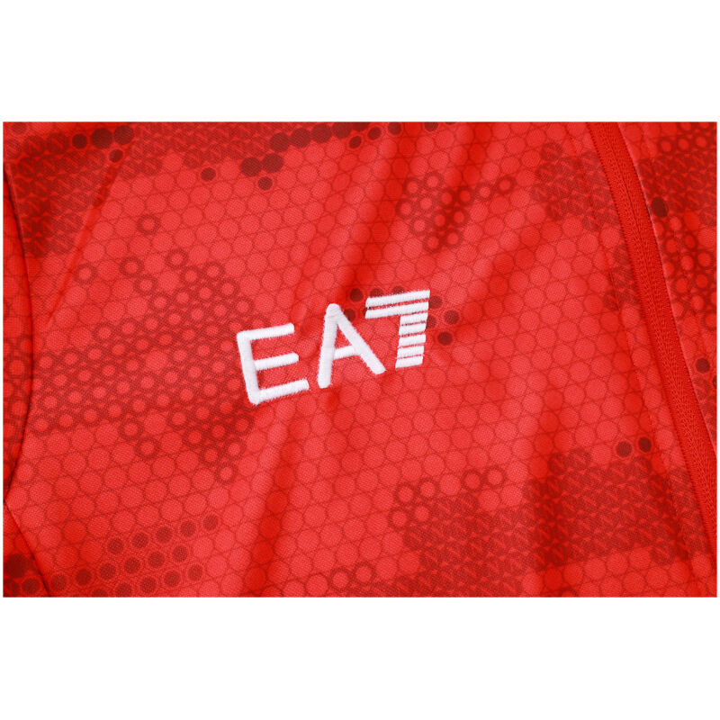 Mens Napoli Jacket + Pants Training Suit Red 2024/25