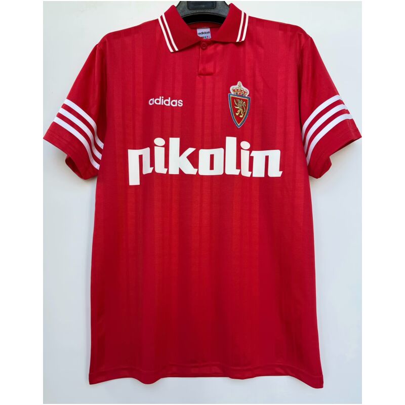 Mens Real Zaragoza Retro Away Jersey 1995/96