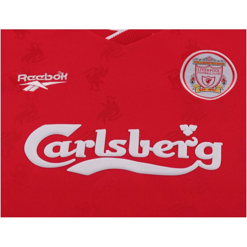 Kids Retro Liverpool Home Jersey 1996/97