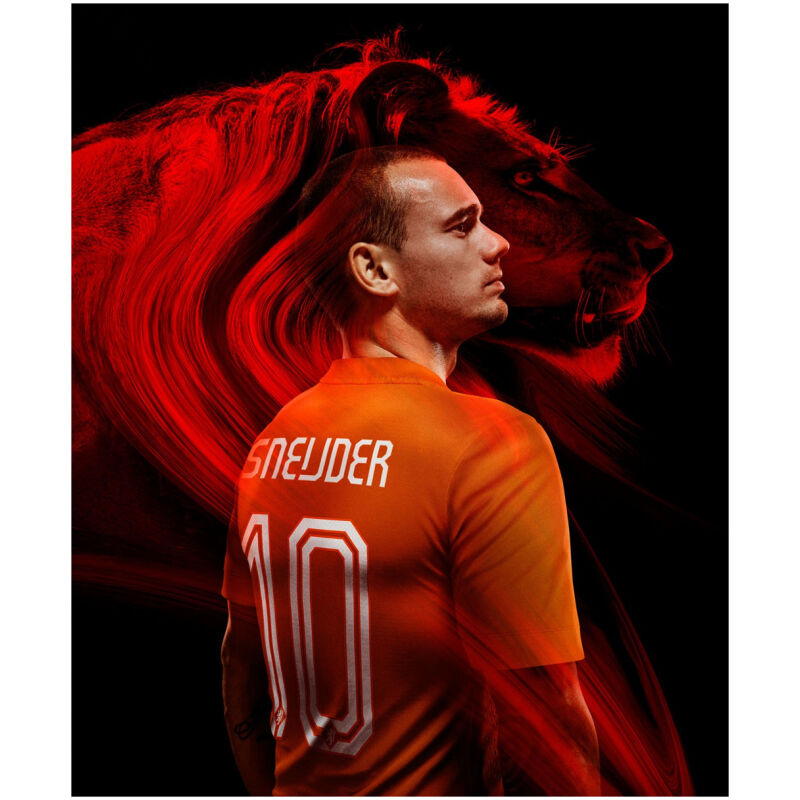 Mens Netherlands Retro Home Jersey 2014