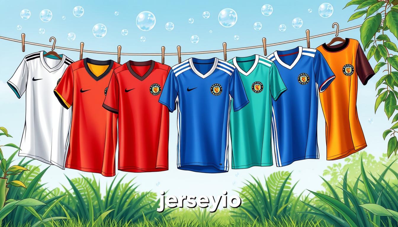 entretien maillot de foot