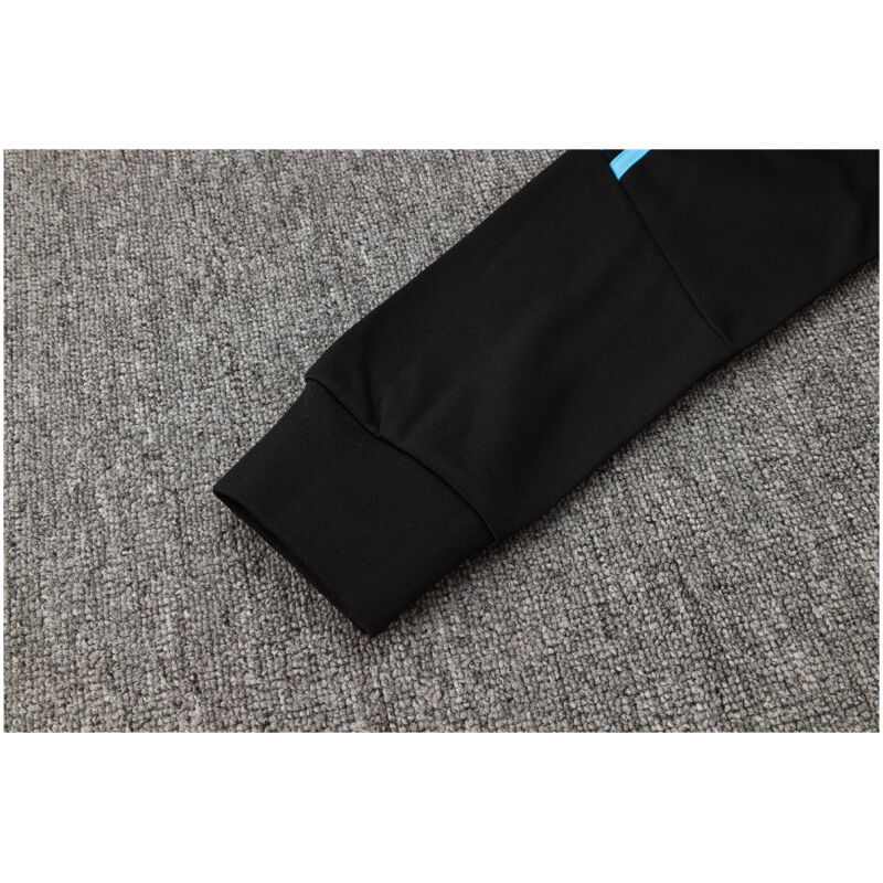 Mens Argentina Hoodie Sweatshirt + Pants Training Suit Black 2024