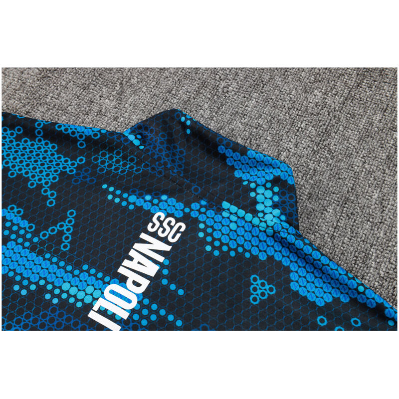 Mens Napoli Jacket + Pants Training Suit Blue 2024/25