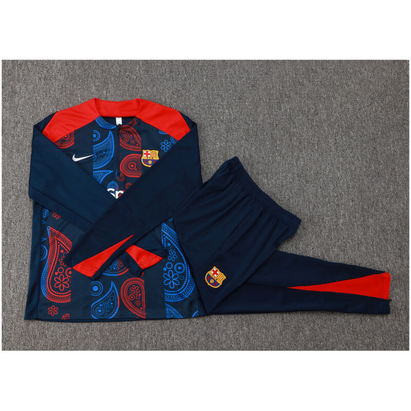 Kids Barcelona Training Suit Royal 2024/25
