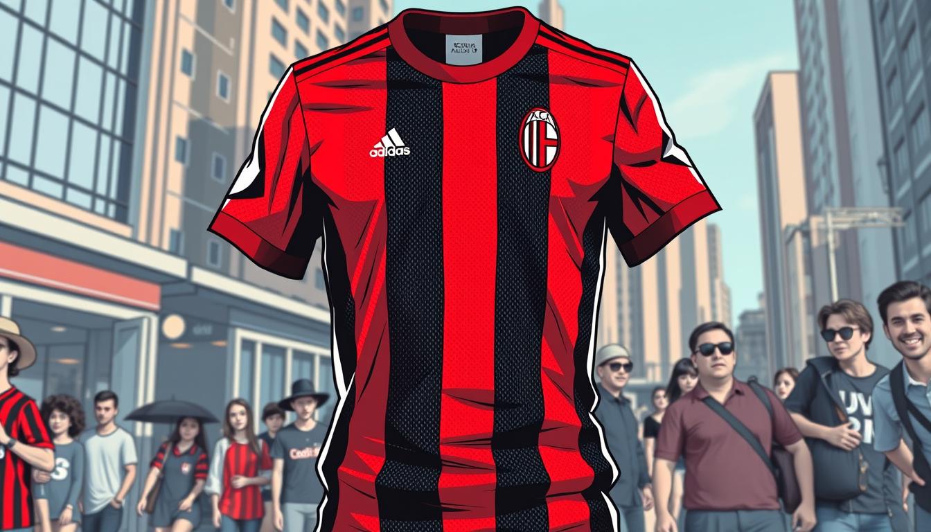 fashion statement ac milan shirt