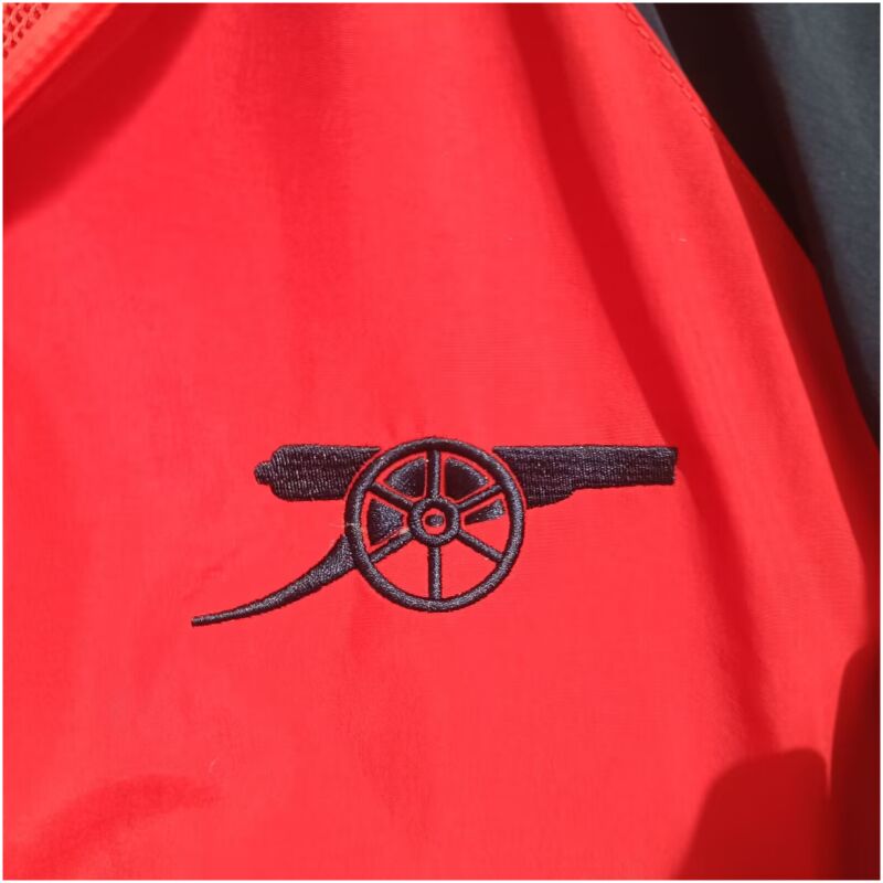 Mens Arsenal All Weather Windrunner Jacket Red 2024/25