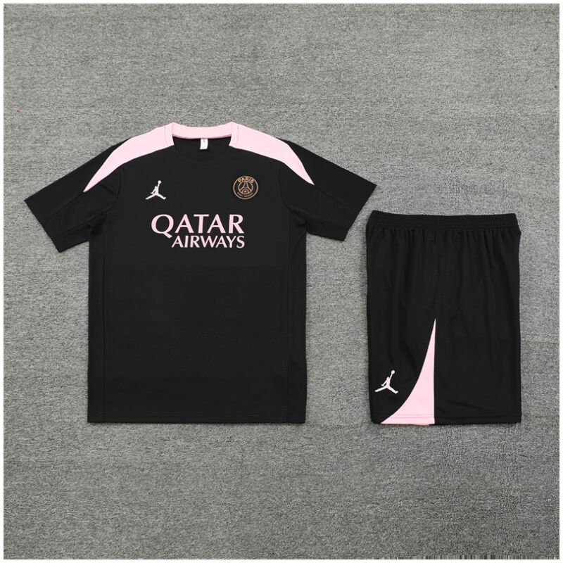 Mens PSG x Jordan Short Training Suit Black 2024/25