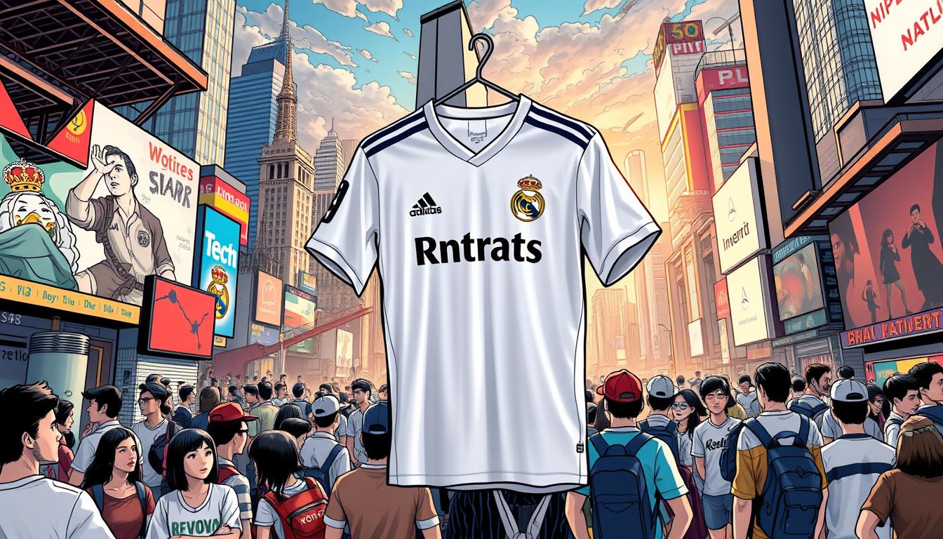 global influence of Real Madrid jersey