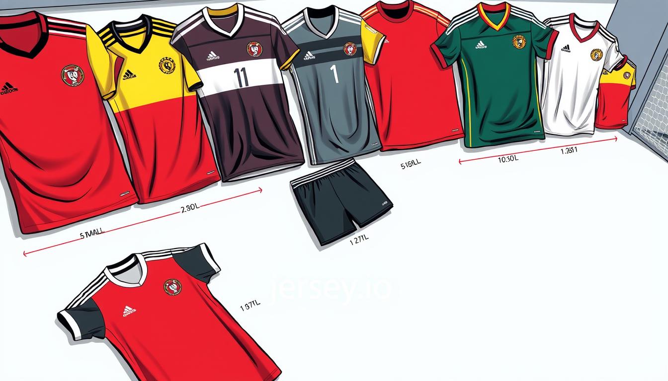 jersey size guide