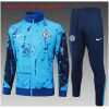 Kids Chelsea Jacket + Pants Training Suit Blue 2024/25