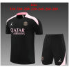 Kids PSG x Jordan Short Training Suit Black 2024/25