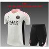 Kids PSG x Jordan Short Training Suit White 2024/25