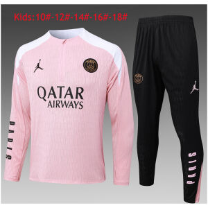 Kids PSG x Jordan Training Suit Pink 2024/25